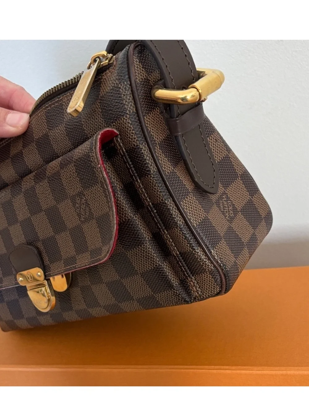 RARE DISCONTINUED Louis Vuitton Ravello Handbag with BOTH straps